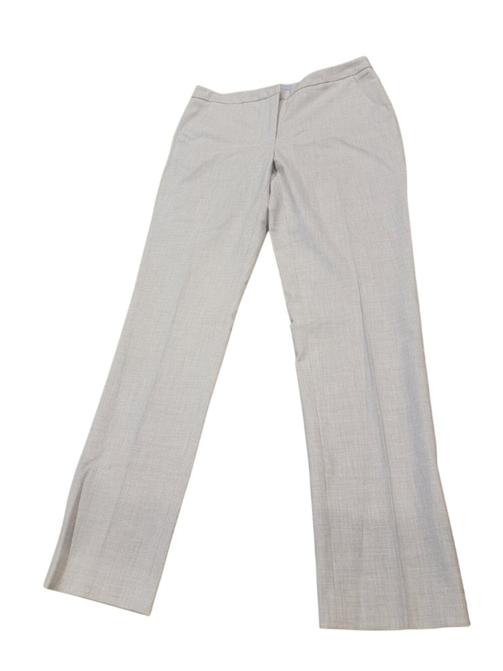 Antonio Melanie Bi-Annual Basics Gilda Slub Gray/Ivory Slacks